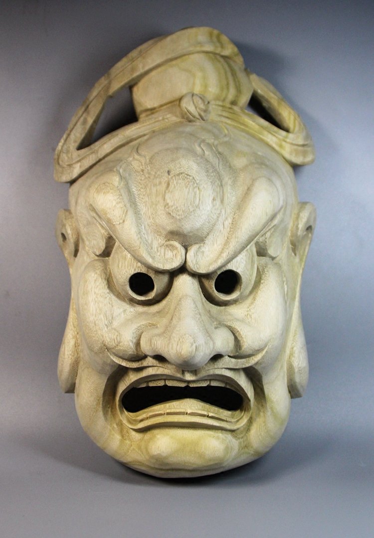 Open Budha Japanese Traditional Mask – Kabuki Masks