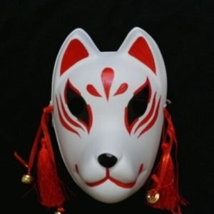 kabuki-masks-hand-painted-kitsune-mask-1