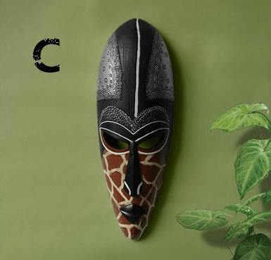 Creative Resin African Mask Wall decoration