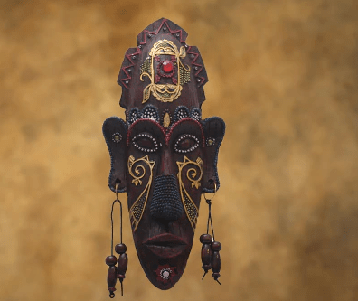 Exotic Afrcian Mask Wall decoration