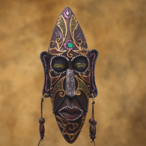 Resin African Mask Wall ecoration