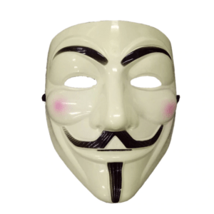Yellow Guy Fawkes Mask