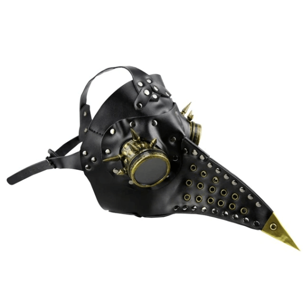 black cosplay plague doctor mask